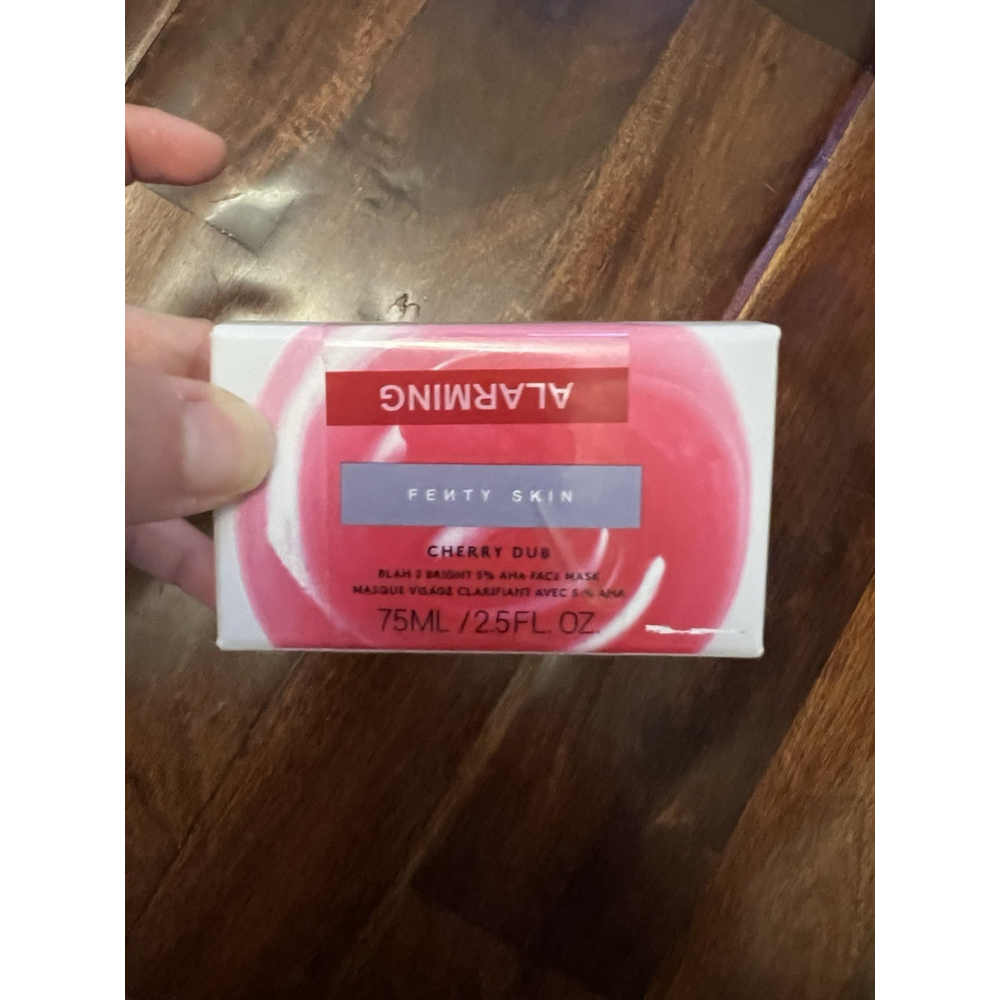 NIB Fenty Skin Cherry Dub Face Mask 2.5 Oz New In Box Sealed